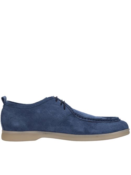 Stringate in camoscio LUCA CARACCIOLO | ING20 CAM.JEANS